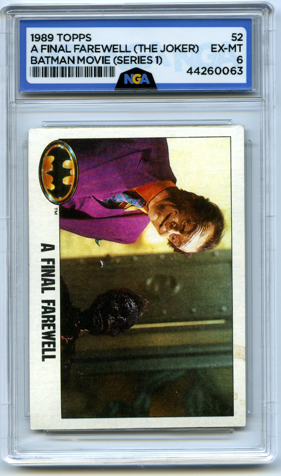 1989 Regina Batman #52 A Final Farewell Other 6
