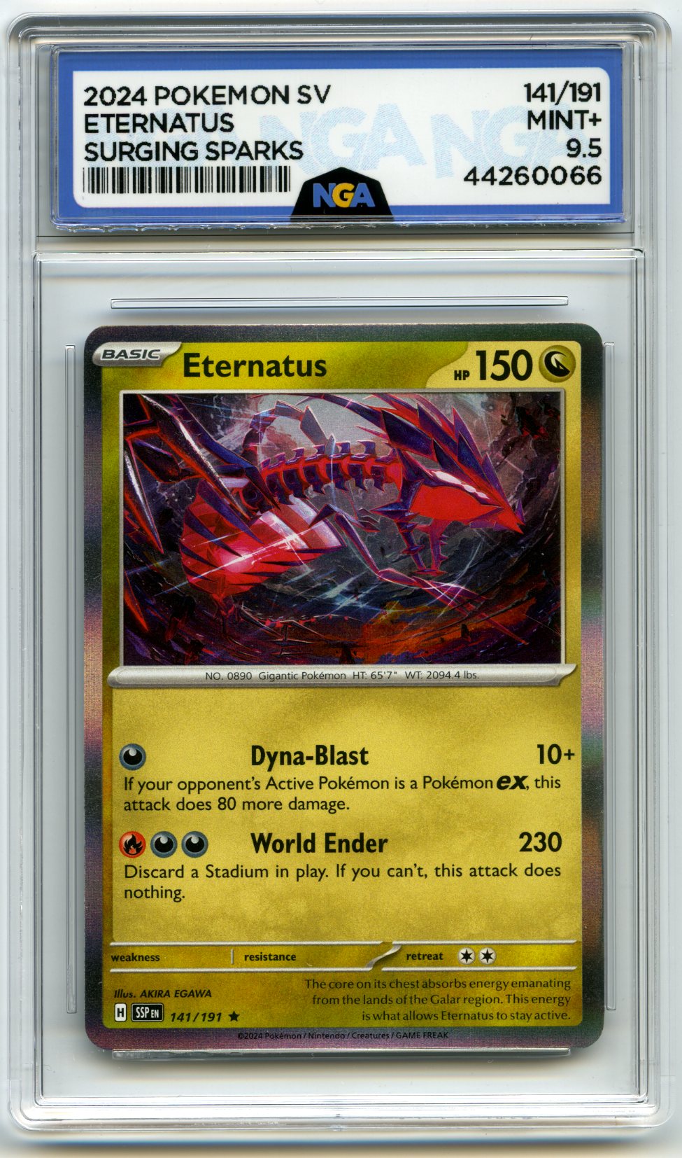 SV8: Super Electric Breaker #080/106 Eternatus Other 9.5