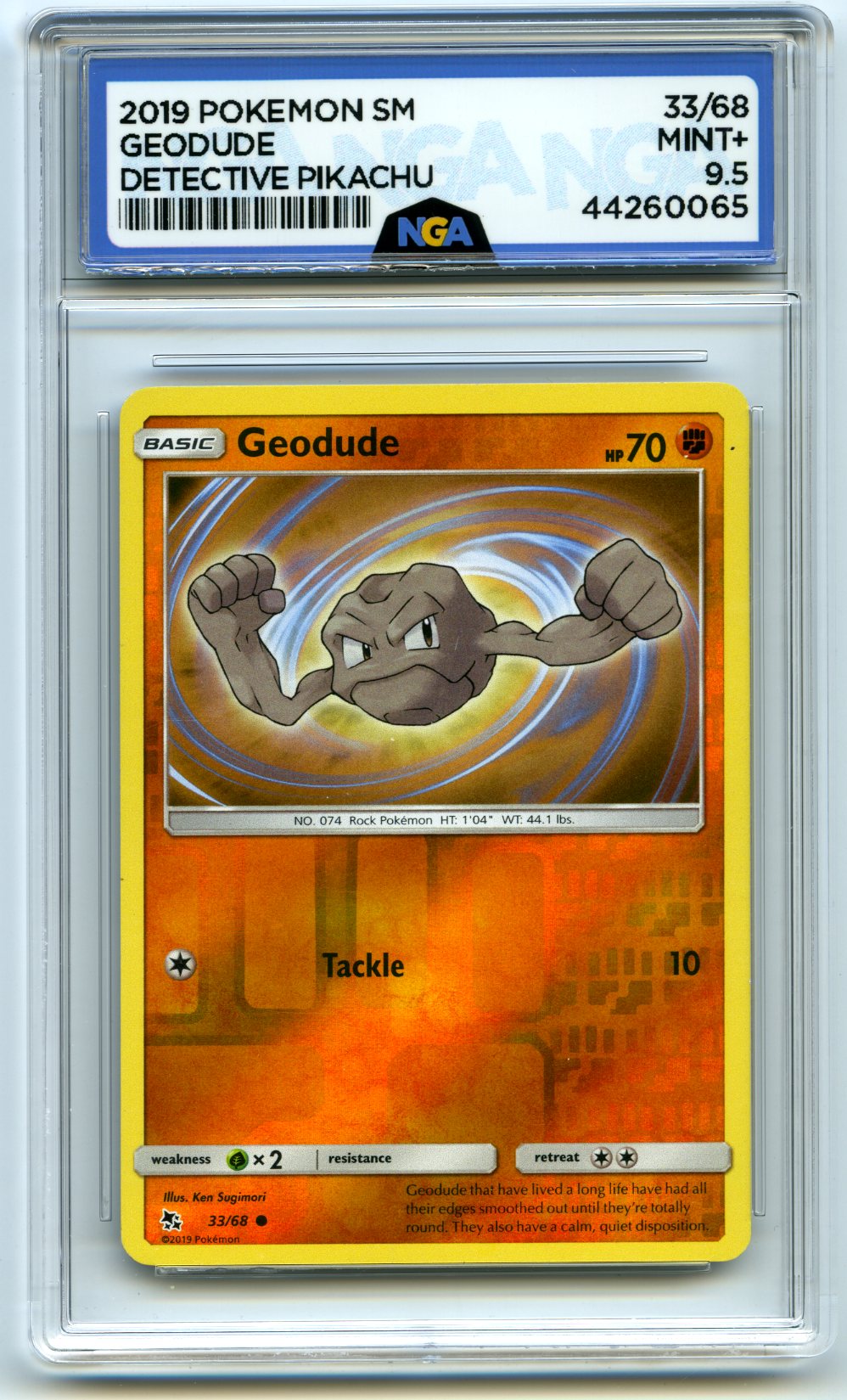 Hidden Fates #33/68 Geodude Other 9.5