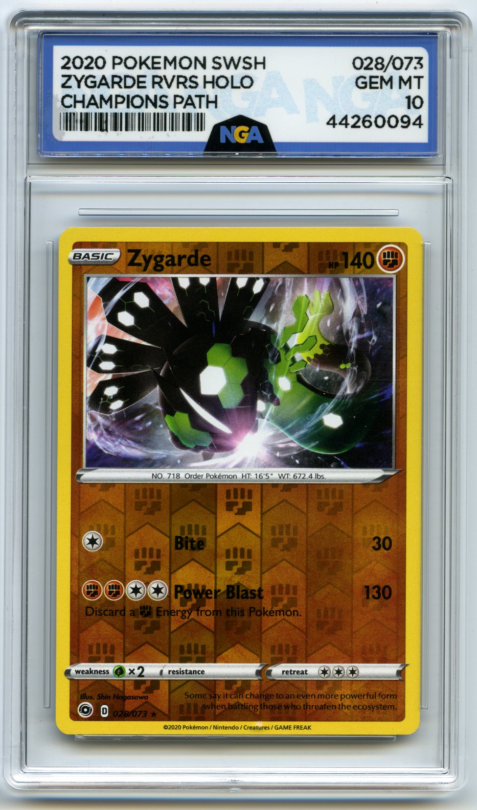 Champion's Path #28/73 Zygarde Other 10