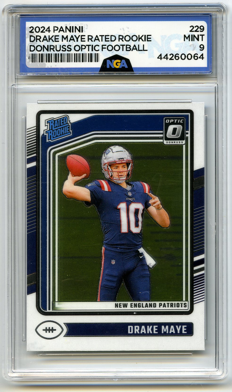 2024 Donruss Optic #229 Drake Maye Other 9