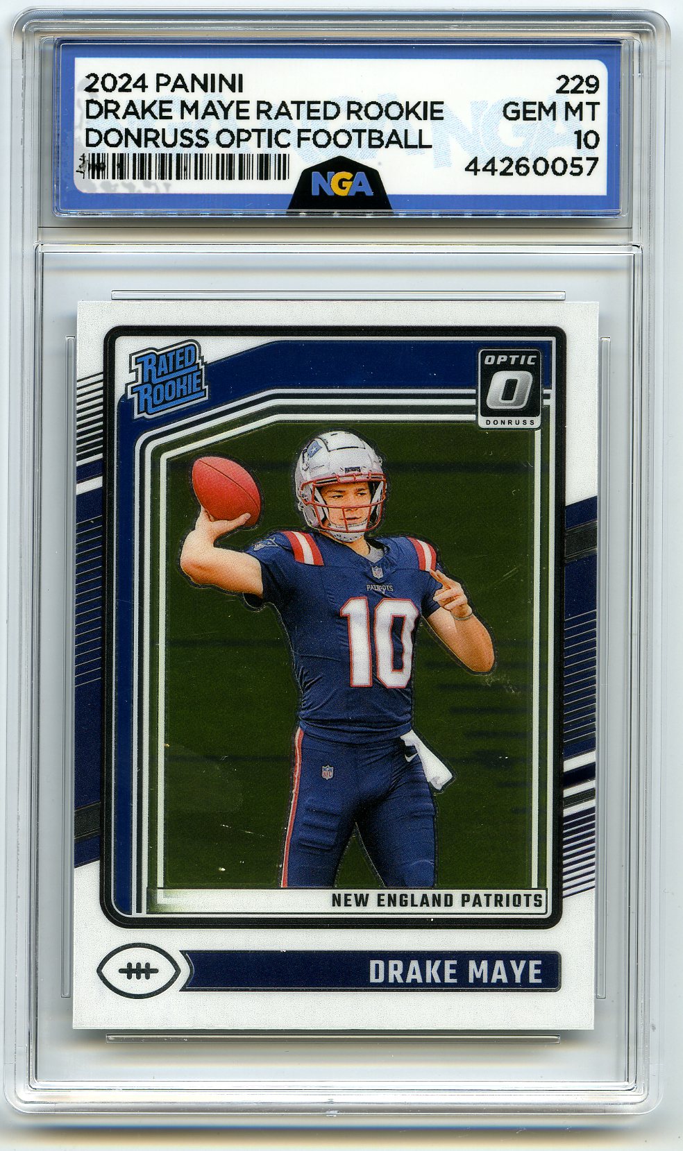 2024 Donruss Optic #229 Drake Maye Other 10