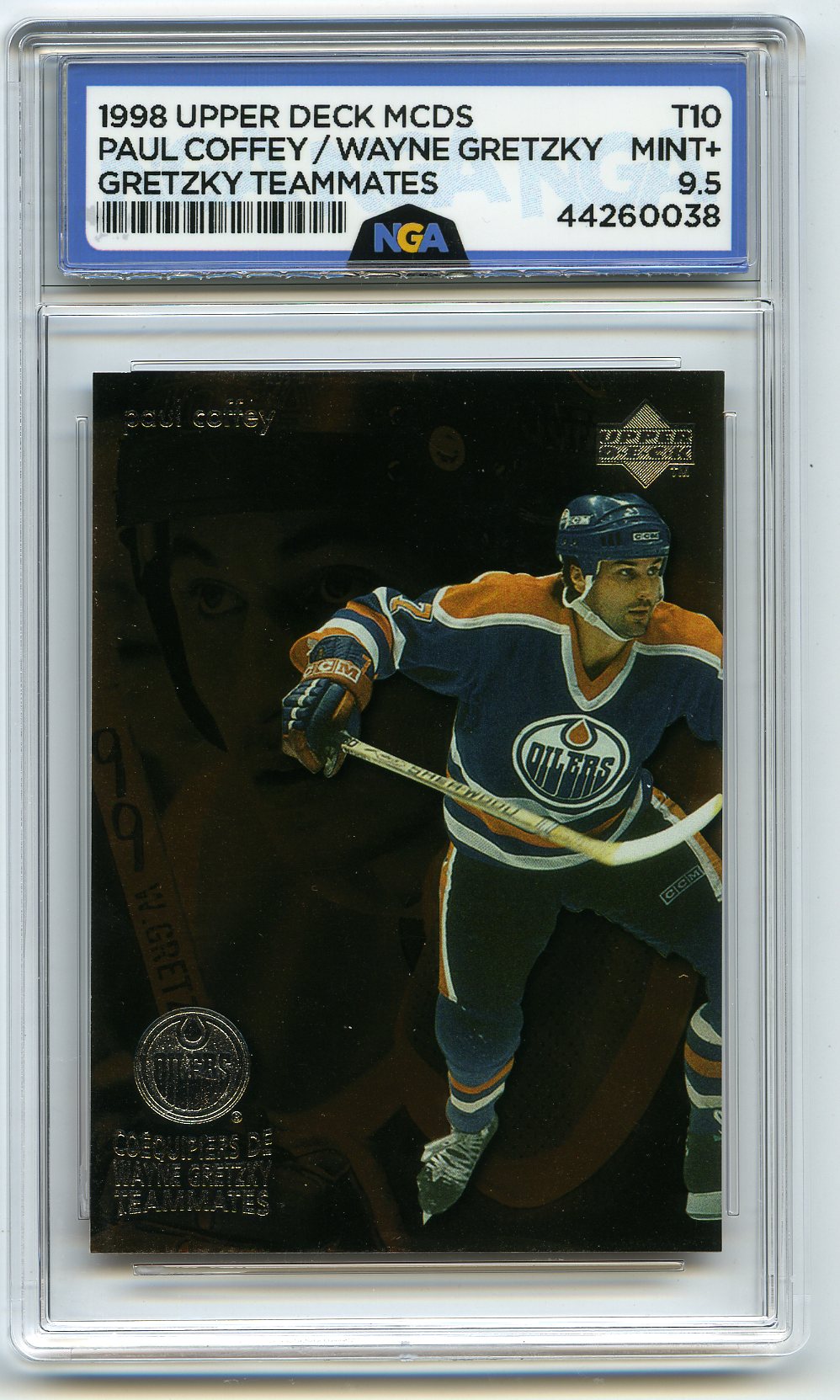1998-99 Upper Deck Ice McDs #T10 Coffey Gretzky Teammates