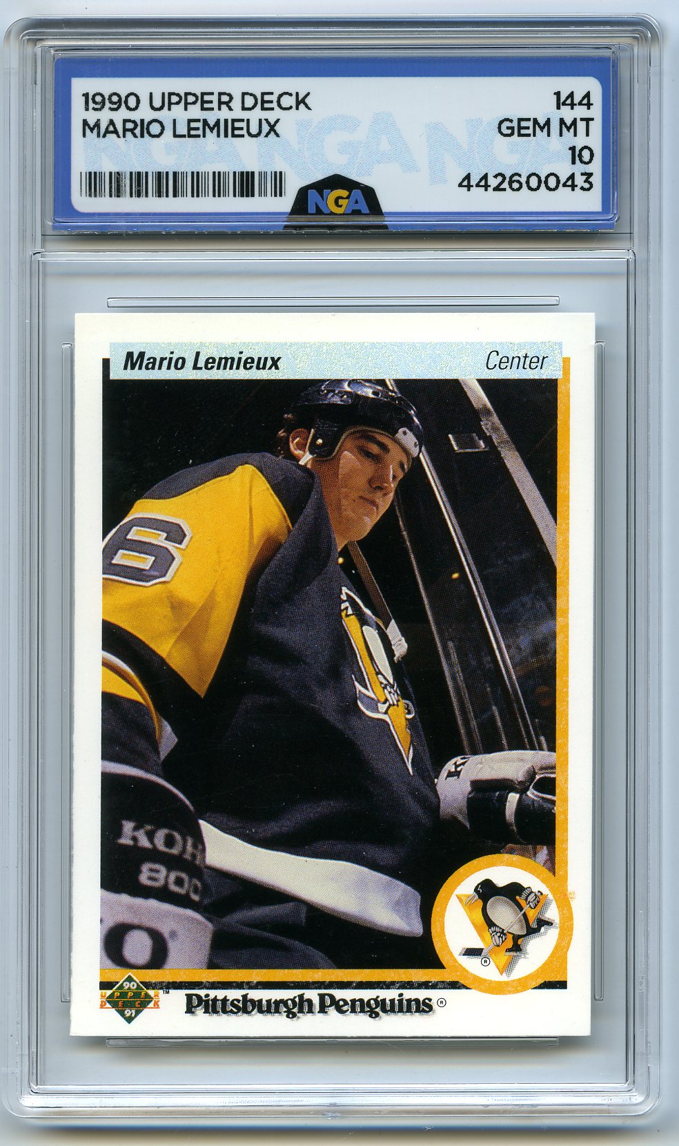 1990-91 Upper Deck #144 Mario Lemieux Other 10