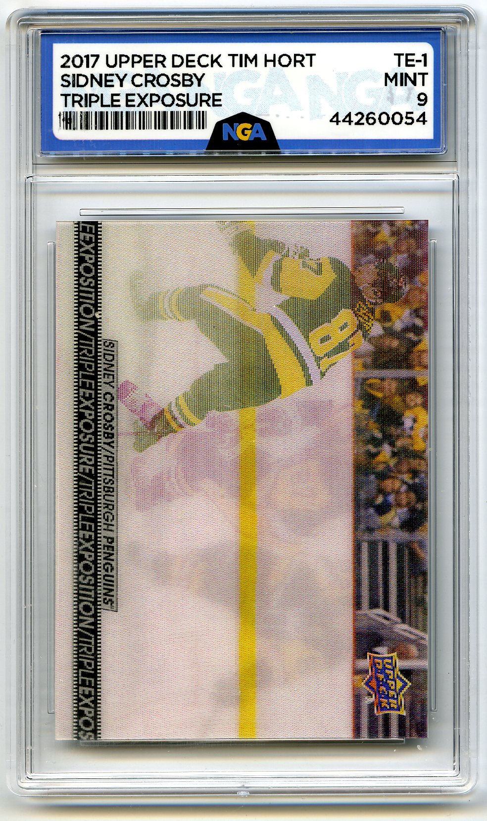 2017-18 Upper Deck Tim Hortons #TE-1 Sidney Crosby Triple Exposure Other 9
