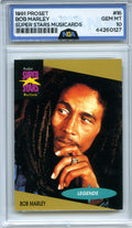 1991 Pro Set SuperStars MusiCards #16 Bob Marley Other 10