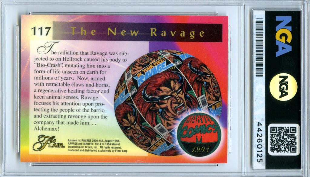 1994 Flair Marvel Annual #117 The New Ravage Other 10