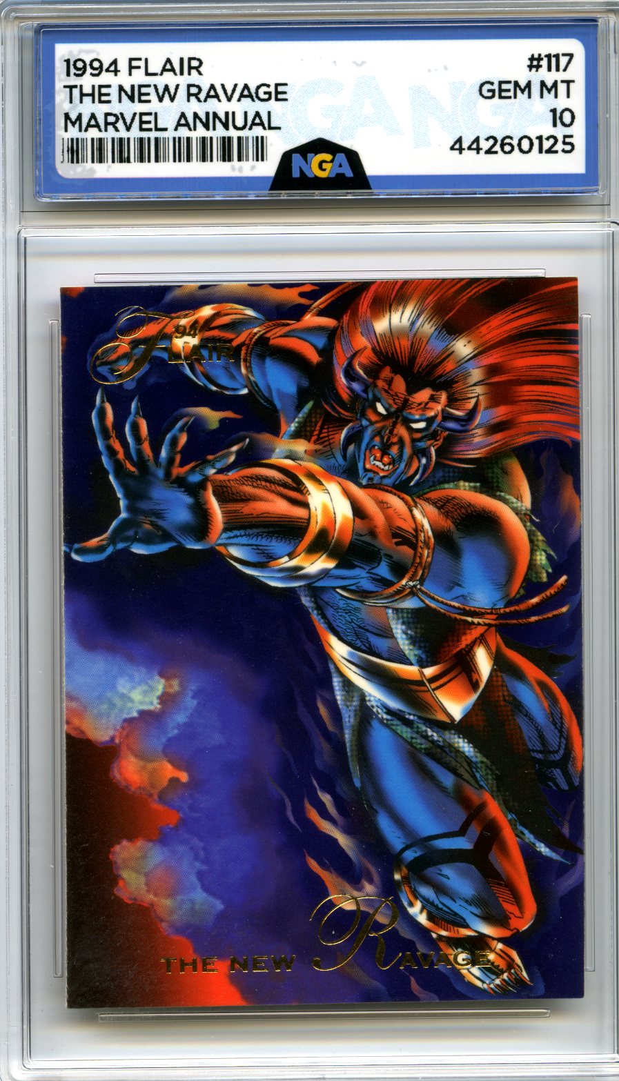 1994 Flair Marvel Annual #117 The New Ravage Other 10