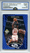 1998-99 UD Choice #SQ30 Michael Jordan StarQuest Blue Other 9.5