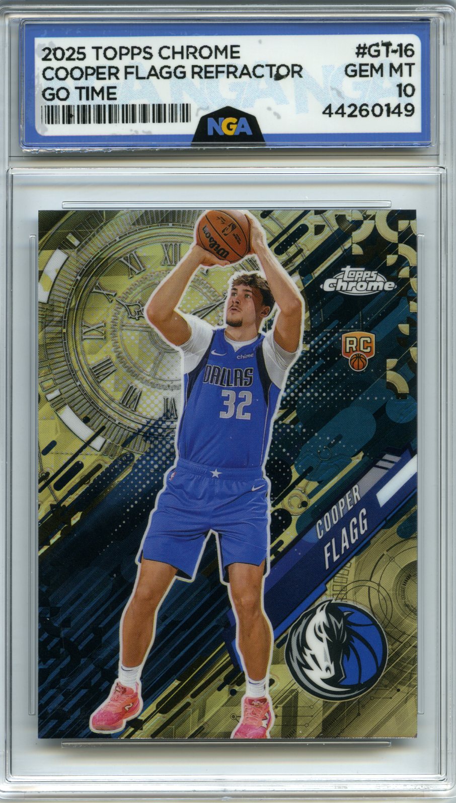 2025-26 Topps Chrome #GT-16 Cooper Flagg Go Time Other 10