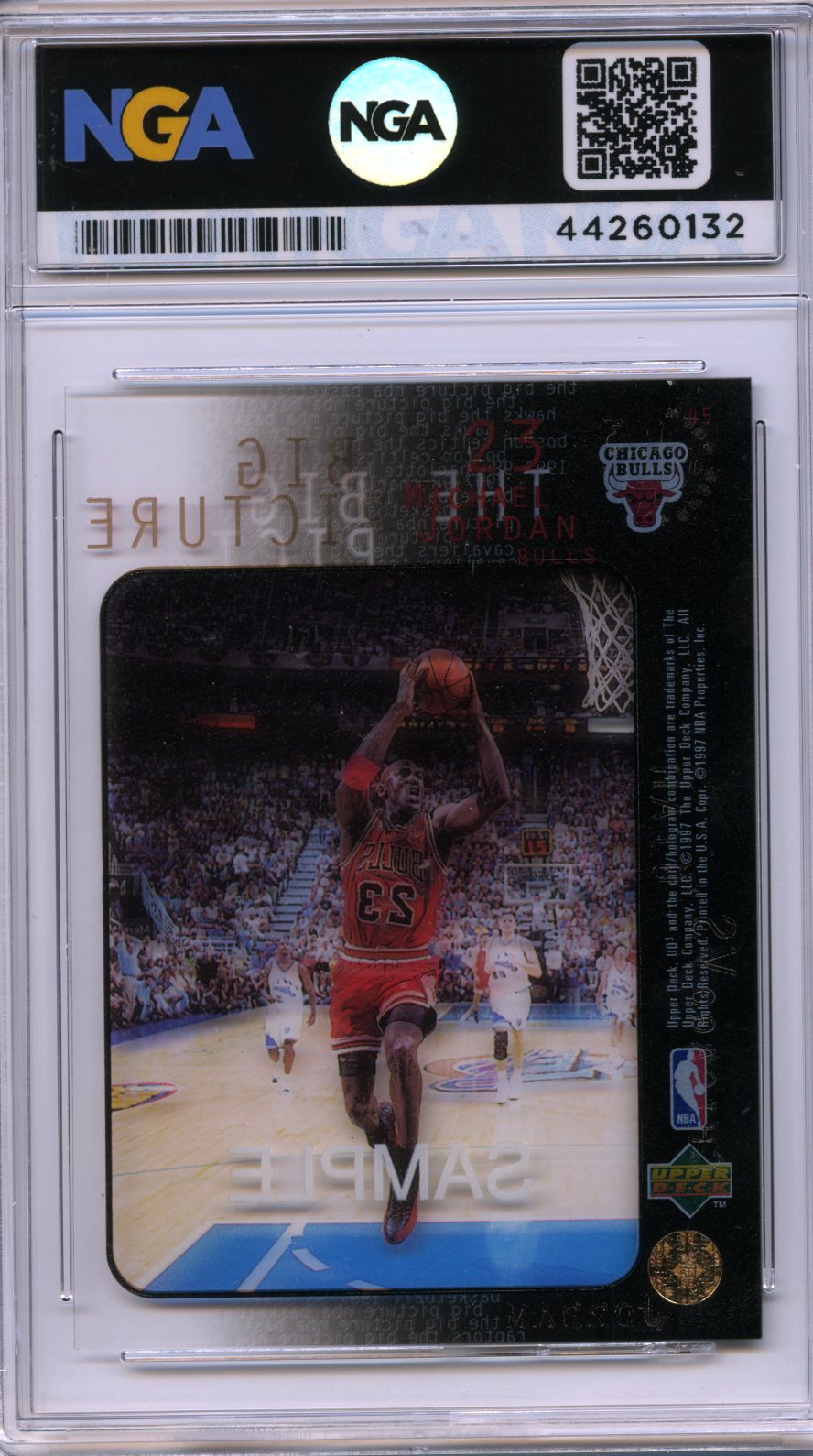 #BP1 Michael Jordan Upper Deck UD3 the big picture