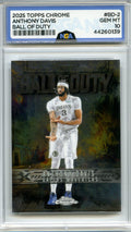 2025-26 Topps Chrome #BD-2 Anthony Davis Ball of Duty Other 10
