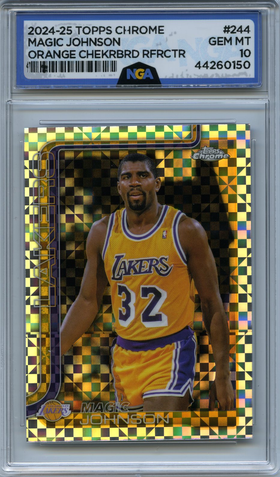 2025-26 Topps Chrome #244 Magic Johnson Refractor Other 10