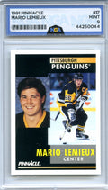 1991-92 Pinnacle #1 Mario Lemieux Other 9