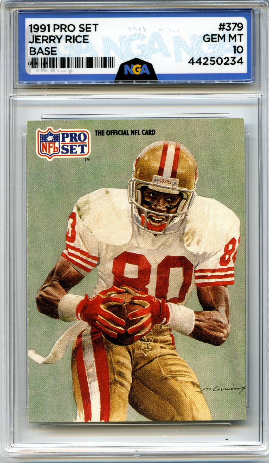 1991 Pro Set #379 Jerry Rice Other 10