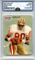 1991 Pro Set #379 Jerry Rice Other 10