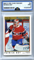 1991-92 O-Pee-Chee Premier #14 Patrick Roy Other 9