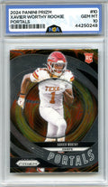 2024 Panini Prizm #10 Xavier Worthy Portals Other 10