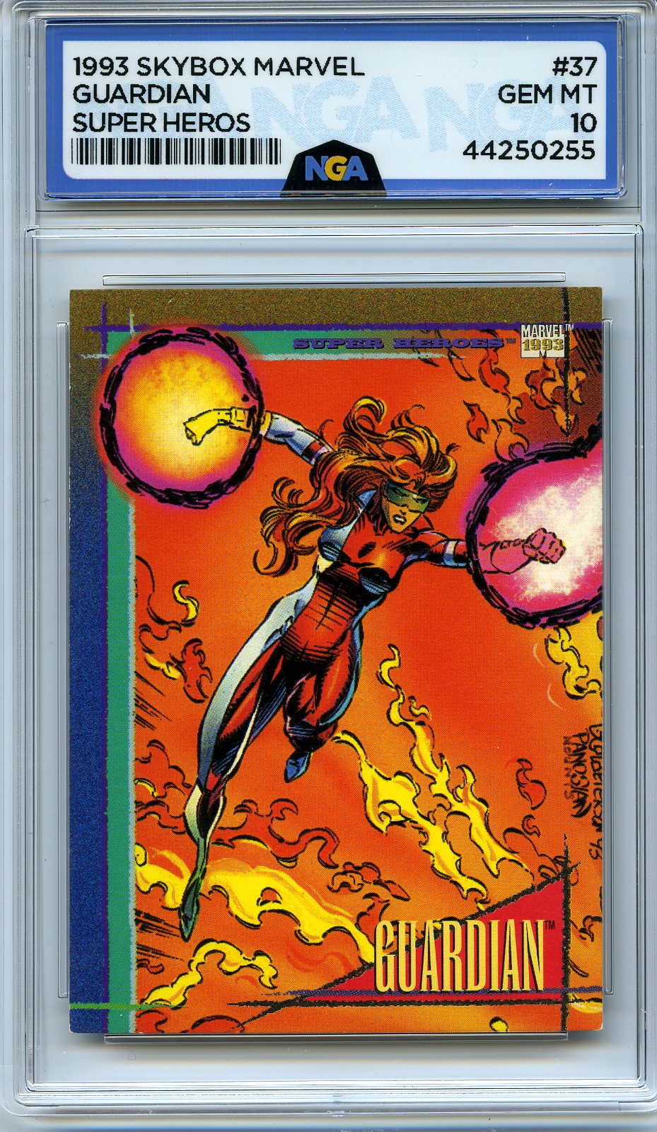 1993 SkyBox Marvel Universe #37 Guardian Other 10