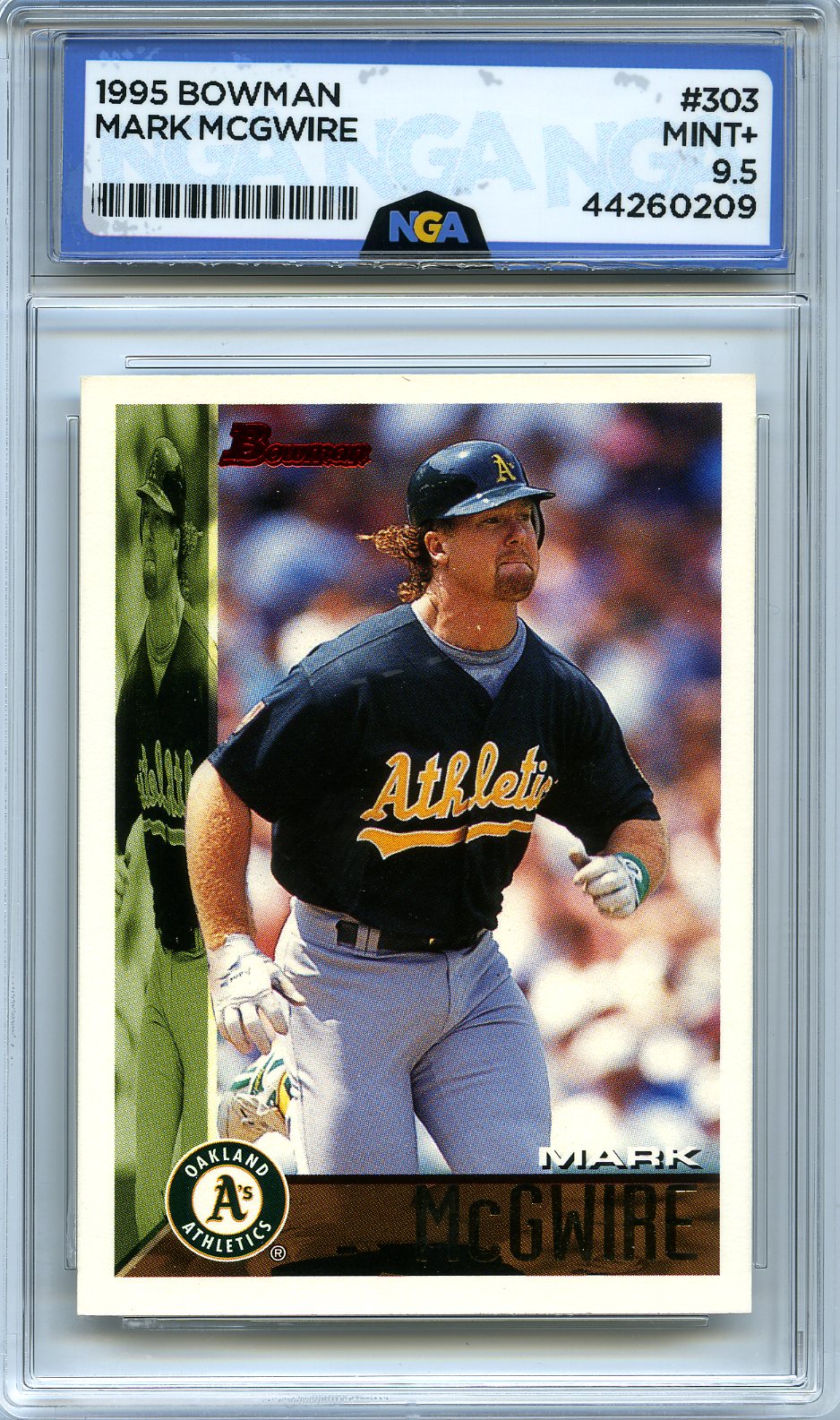 1995 Bowman #303 Mark McGwire Other 9.5