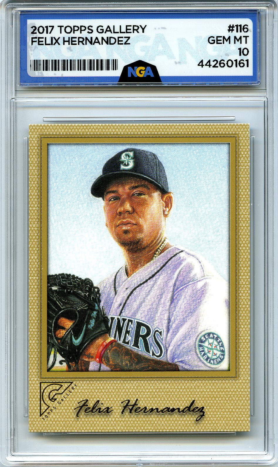 2017 Topps Gallery #116 Felix Hernandez Other 10