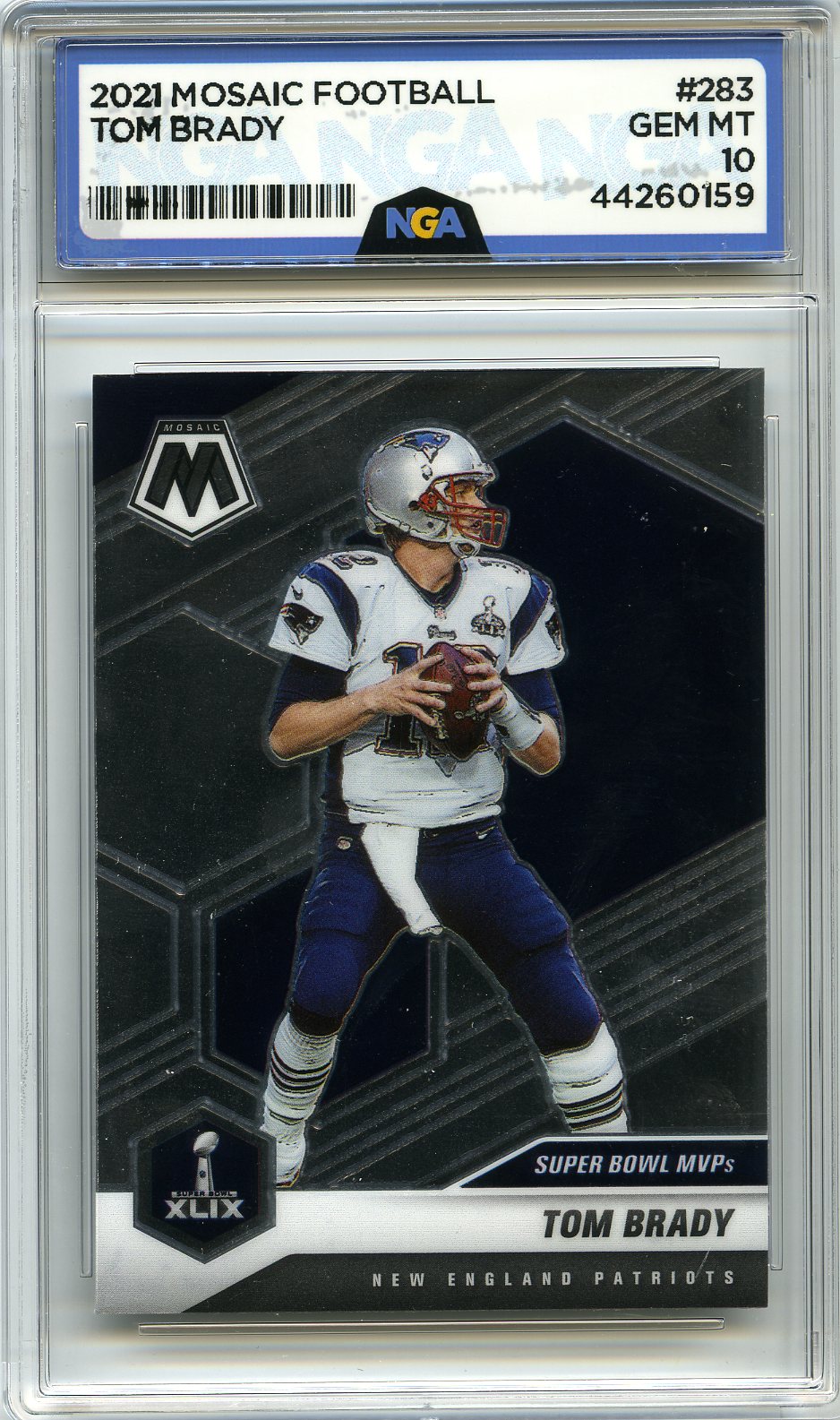 2021 Panini Mosaic #283 Tom Brady Other 10