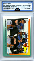 1992 Fleer #701 Tiger Tandems (Jones /Jackson /Olson /Thomas) Other 9.5