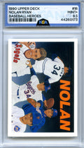 1991 Upper Deck #18 Nolan Ryan Baseball Heroes: Nolan Ryan Other 9.5