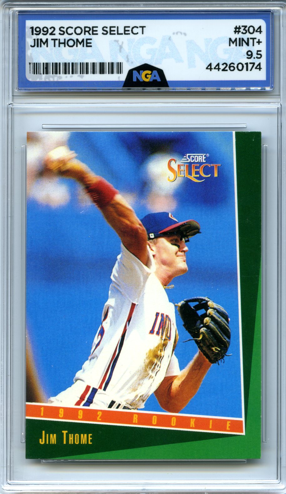 1993 Select #304 Jim Thome Other 9.5