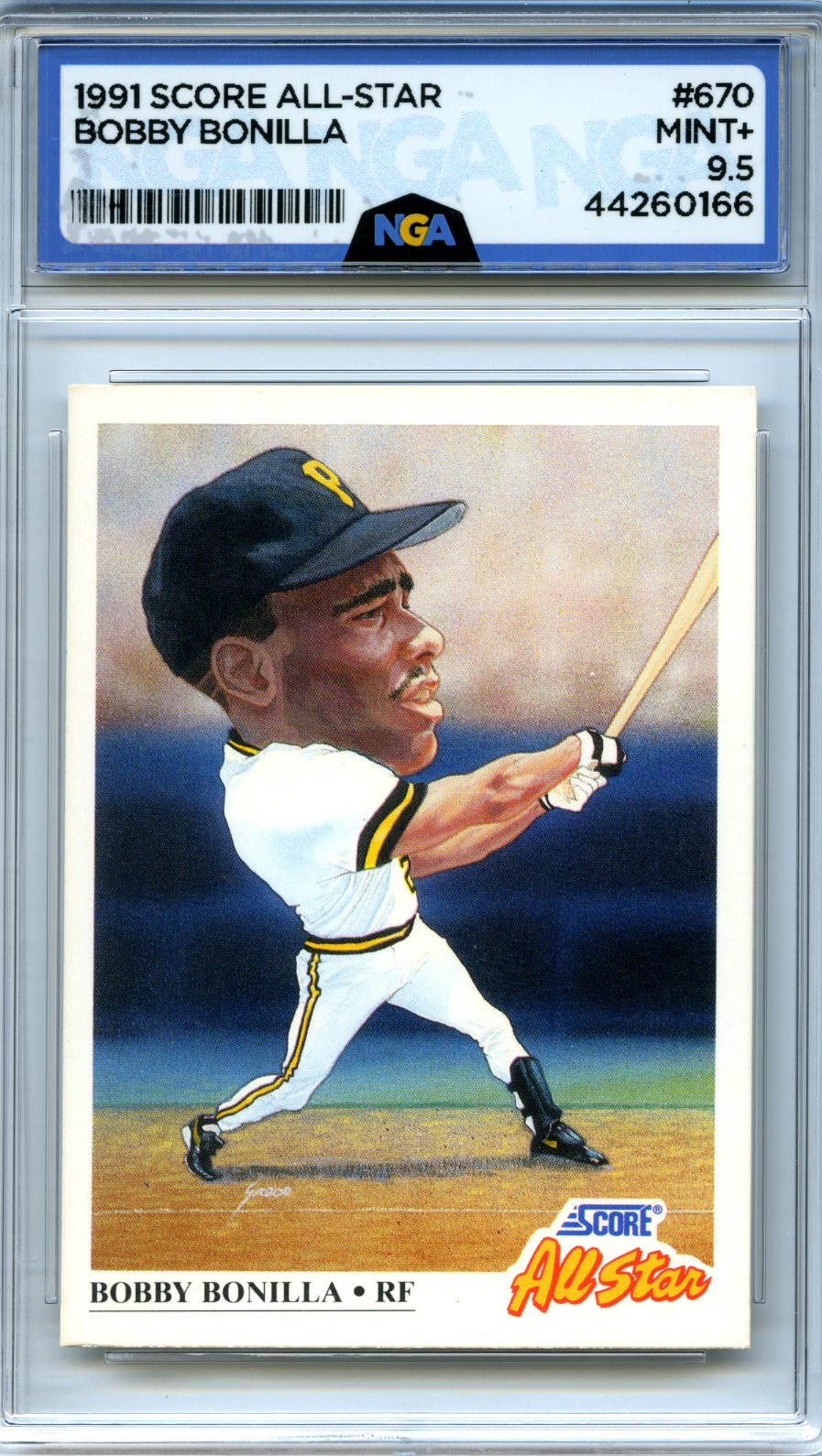 1991 Score #670 Bobby Bonilla Other 9.5