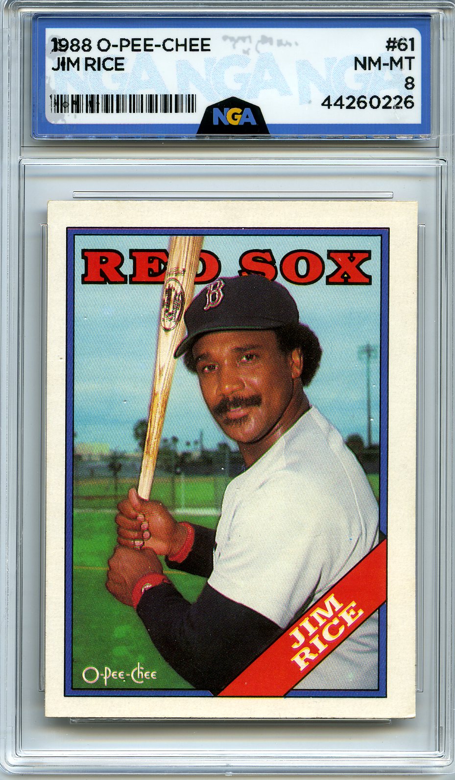 1988 O-Pee-Chee #61 Jim Rice Other 8