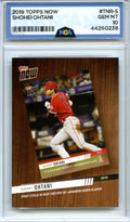 2020 Topps #TNR-5 Shohei Ohtani Topps Now Review 2019 Other 10