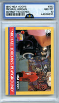 1990-91 Hoops #382 "Michael Jordan's Playground" NGA 10