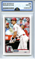 2020 Bowman #26 Shohei Ohtani Other 10