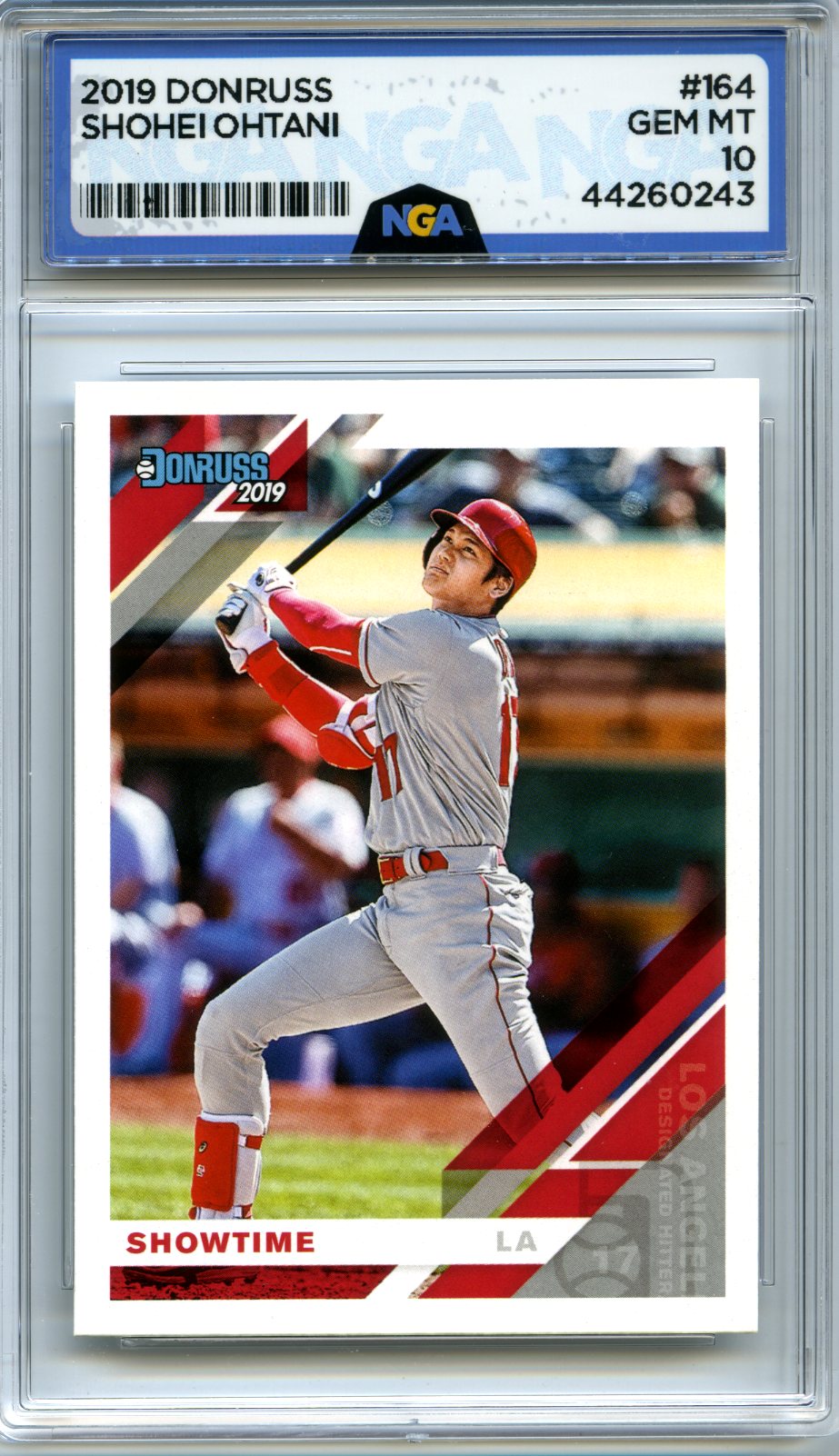 2019 Donruss #164 Shohei Ohtani NGA 10