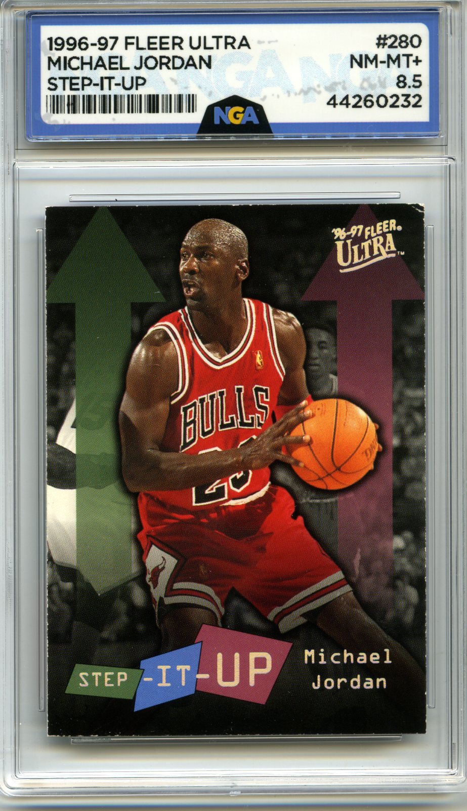 1996-97 Ultra #280 Michael Jordan NGA 8.5