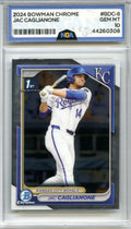 2024 Bowman Draft #BDC-8 Jac Caglianone Chrome NGA 10