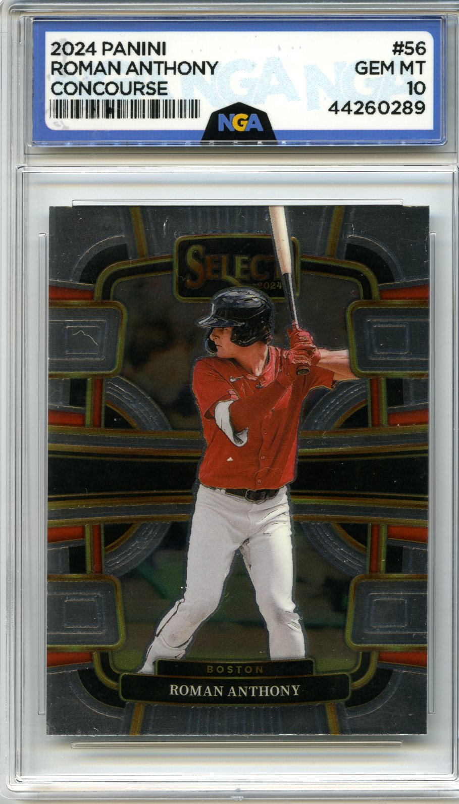 2024 Panini Select #56 Roman Anthony NGA 10