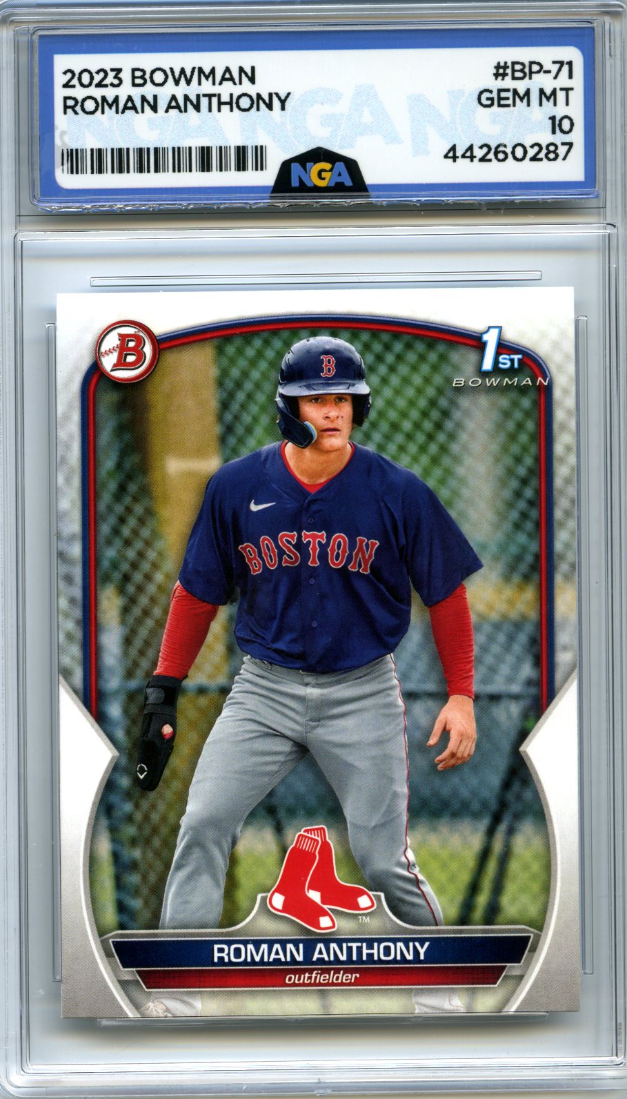 2023 Bowman #BP-71 Roman Anthony Prospects NGA 10