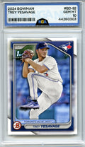 2024 Bowman Draft #BD-92 Trey Yesavage NGA 10