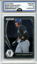2021 Panini Prizm Draft Picks #PDP205 Vinnie Pasquantino NGA 10