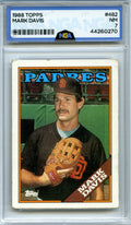 1988 Topps #482 Mark Davis NGA 7
