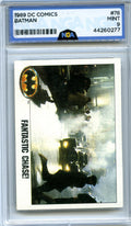1989 Topps Batman #78 Fantastic Chase! NGA 9