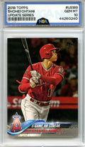 2018 Topps Update #US189 3-Game HR Streak NGA 10