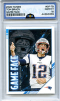 2020 Score #GF-TB Tom Brady Game Face Red NGA 10