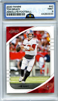 2020 Panini Absolute #42 Tom Brady NGA 9