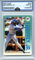1992 Fleer #279 Ken Griffey, Jr. NGA 10