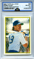 1989 Topps #38 Robin Yount 1989 All-Star Set  NGA 8.5