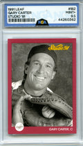 1991 Studio #182 Gary Carter NGA 9.5