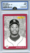 1991 Studio #112 Ken Griffey, Jr. NGA 9